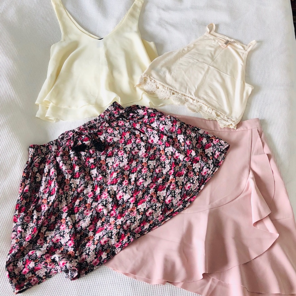 MOVING SALE!! Bundle two skirts and two tops